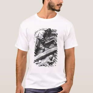 Camiseta O carpinteiro, detalhe de um altarpiece