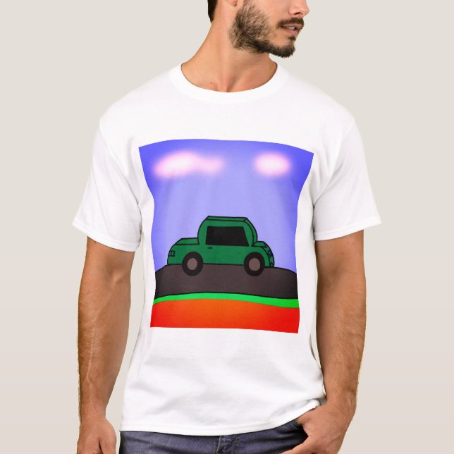 Camiseta O carrinho (Frente)