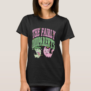Camiseta O Carrinho do Cão Cosmo e do Gato Wanda de The Fai