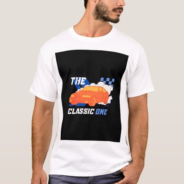 Camiseta O carro clássico T-Shirt (Frente)