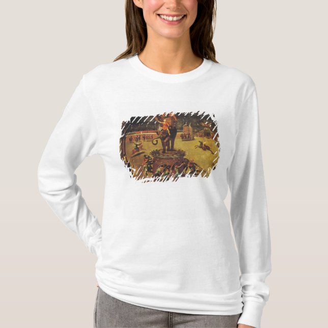 Camiseta O carrossel do elefante (Frente)