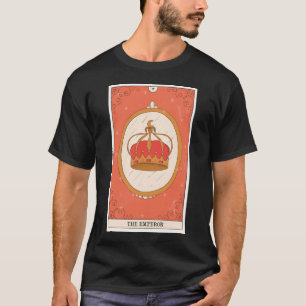 Camiseta O cartão de Imperador Tarot da Grande Arcana desi