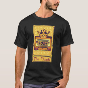 Camiseta O Cartão de Tarô de Fita de Cassete Música
