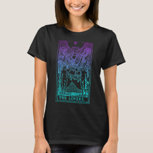 Camiseta O Cartão De Tarô De Gótico Pastel Em Tarô De Cores