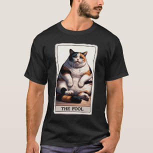 Camiseta O Cartão de Tarô Tão Triste Gato Chorando Kitten