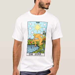 Camiseta O cartão de Tarot da estrela