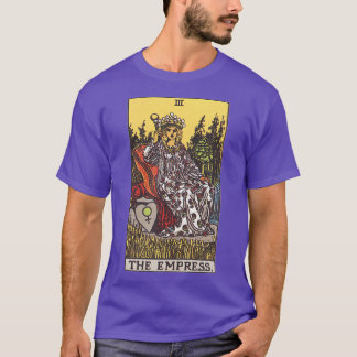 Camiseta O cartão Empress Tarot