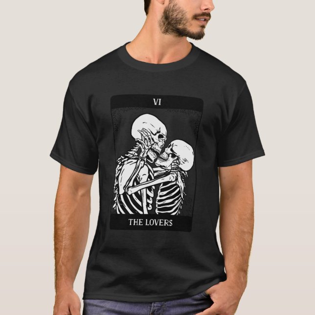 Camiseta O Cartão Tarot dos Amantes (Frente)