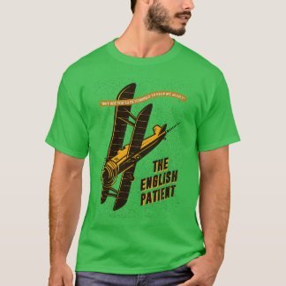 Camiseta O Cartaz Alternativo do Paciente Inglês