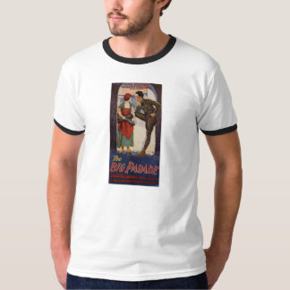 Camiseta "O cartaz cinematográfico 1925 da parada grande"