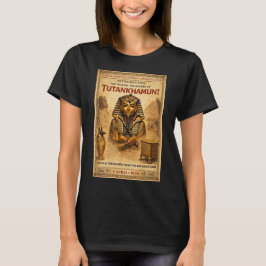 Camiseta O Cartaz da Exposição "Tutancâmon 1925"