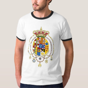 Camiseta O casaco arma um reino do oficial Italia dois