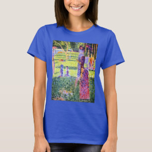 Camiseta O Casal de Georges Seurat, Pointillismo Vintage