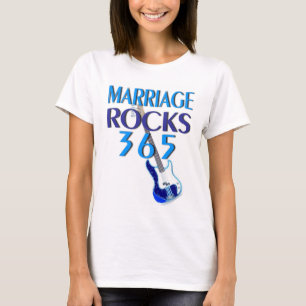 Camiseta O casamento balança o t-shirt cabido 365