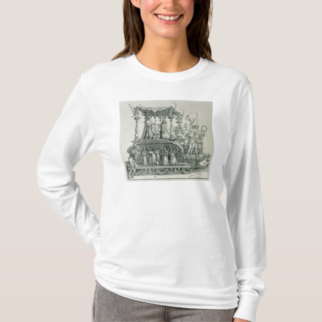 Camiseta O casamento borgonhês (Frente)