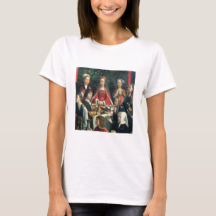 Camiseta O casamento em Cana, detalhe da noiva e do surr