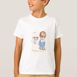 Camiseta O Casamento Infantil Veste-Se Segundo Design