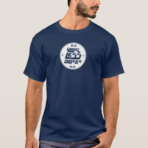 Camiseta O cascalho viajou menos
