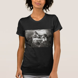 Camiseta O castelo de Dracula, farelo, a Transilvânia