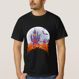Camiseta O Castelo de Halloween