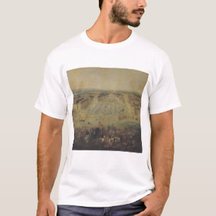 Camiseta O castelo de Versalhes e o lugar
