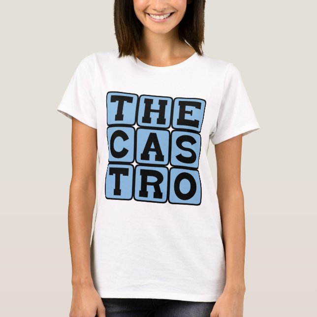 Camiseta O Castro, Distrito de São Francisco (Frente)