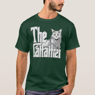 Camiseta O Catdad Maine Cat Padre Mafia Whiskers