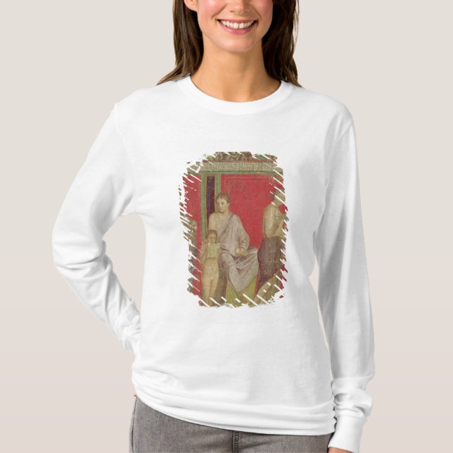 Camiseta O catecismo com uma leitura da rapariga (Frente)