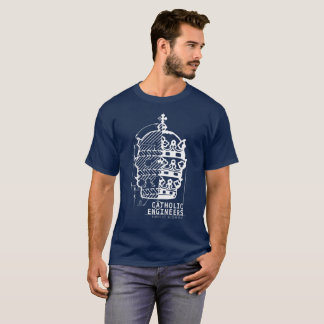 Camiseta O católico projeta o t-shirt dos homens do