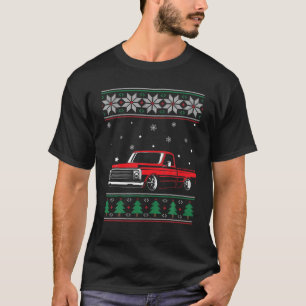 Camiseta O Cavaleiro Amarrado De Natal Do Caminhão C10 Cai