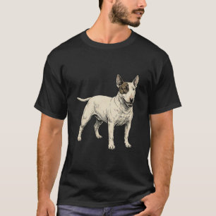 Camiseta O Cavaleiro Branco: Bull Terrier Distinctivo