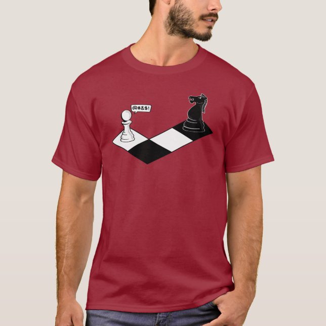 Camiseta O cavaleiro toma o penhor (Frente)