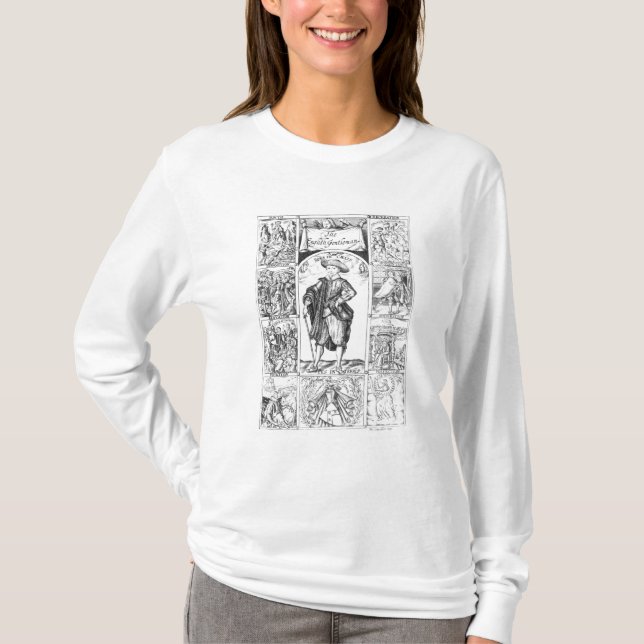 Camiseta O cavalheiro inglês (Frente)