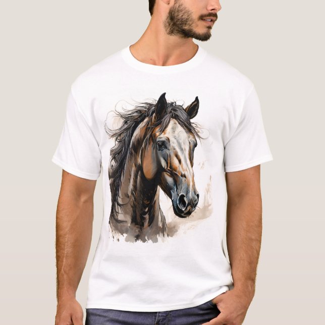 Camiseta O cavalo (Frente)