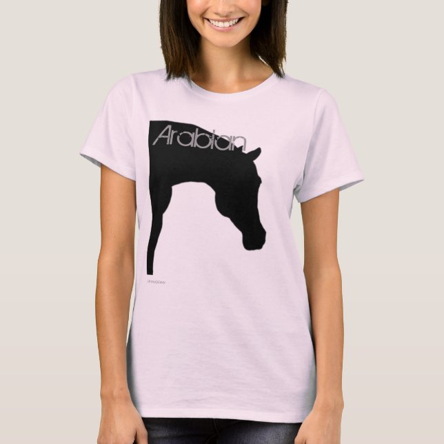 Camiseta O Cavalo Árabe (Frente)