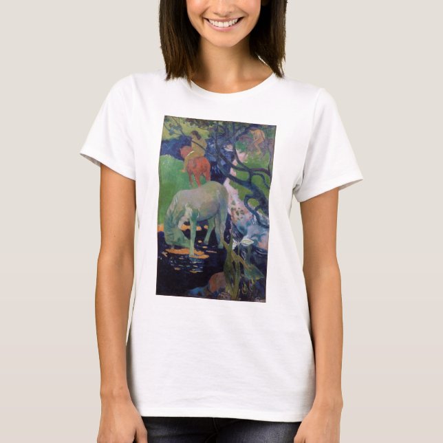 Camiseta O Cavalo Branco, Gauguin (Frente)