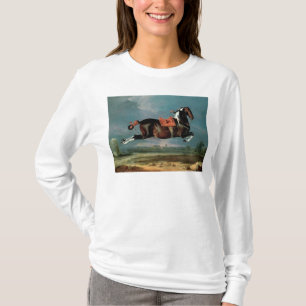 Camiseta O cavalo "Cehero" do animal malhado que eleva