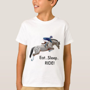 Camiseta O cavalo do Appaloosa come o t-shirt dos miúdos do