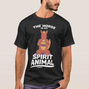 Camiseta O Cavalo É Meu Animal Espírito vintage