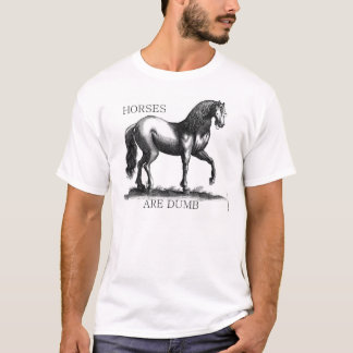 Camiseta O cavalo é mudo