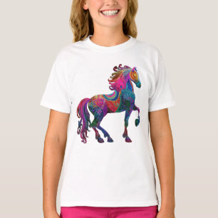 Camiseta O Cavalo Entalhado