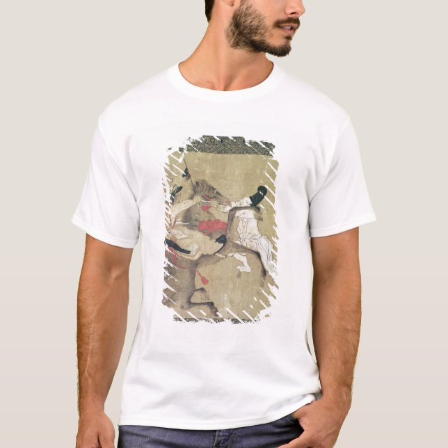 Camiseta O cavalo irritado (Frente)