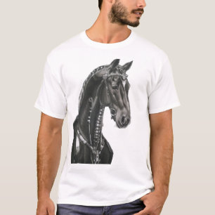 Camiseta O Cavalo Preto Dinâmico