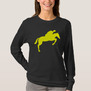 Camiseta O cavalo que salta - amarelo