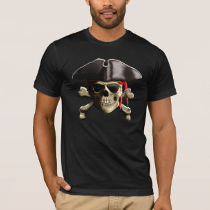 Camiseta O Caveira Pirata do Jolly Roger