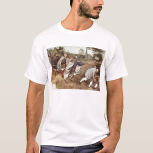 Camiseta O cego conduzindo as cortinas - 1568