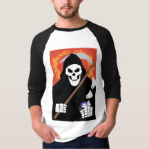 O Ceifador - Capa Raglan T-Shirt