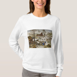 Camiseta O Censo de Belém (por Pieter Bruegel)