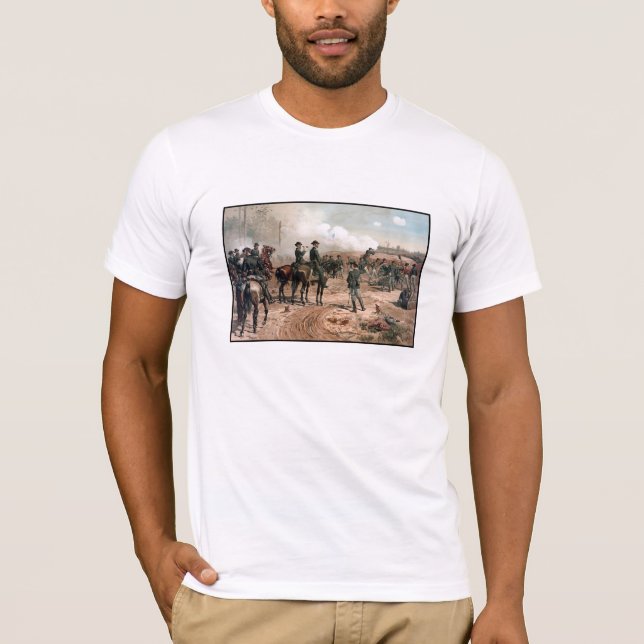 Camiseta O cerco de Atlanta -- Guerra civil (Frente)