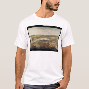 Camiseta O cerco de La Rochelle em 1628